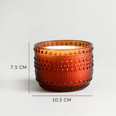 Alfie Amber Scented Candle Jar