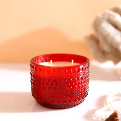 Alfie Red Scented Candle Jar