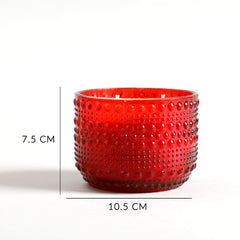 Alfie Red Scented Candle Jar