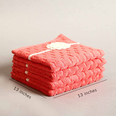 Asher Face Towel Set Of 4