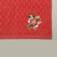 Arden Embroidered Face Towel Set Of 4