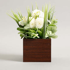 Peafowl White Potted Plant