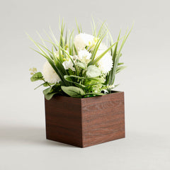 Peafowl White Potted Plant