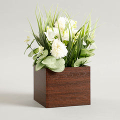 Peafowl White Potted Plant