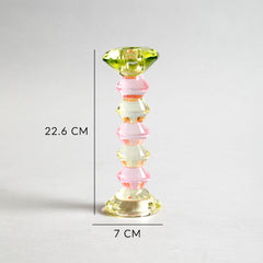 Torrian Crystal Candle Holder Medium