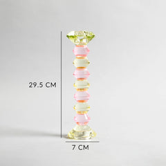 Torrian Crystal Candle Holder Large
