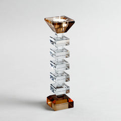 Alvaro Crystal Candle Holder Large