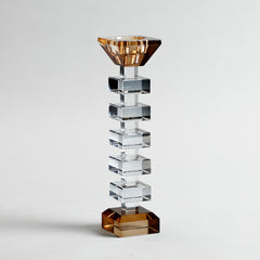 Alvaro Crystal Candle Holder Large