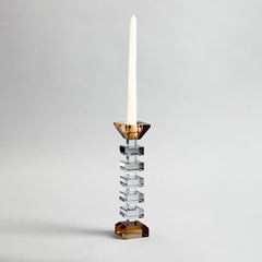 Alvaro Crystal Candle Holder Large