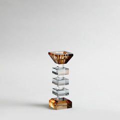 Alvaro Crystal Candle Holder Small