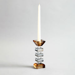 Alvaro Crystal Candle Holder Small