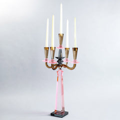 Sharyn 5-Arms Crystal Candelabra