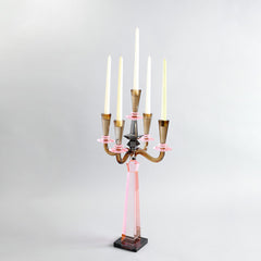 Sharyn 5-Arms Crystal Candelabra