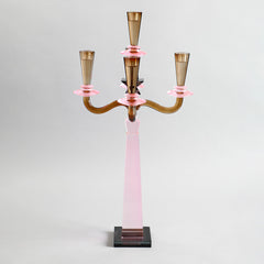 Sharyn 5-Arms Crystal Candelabra