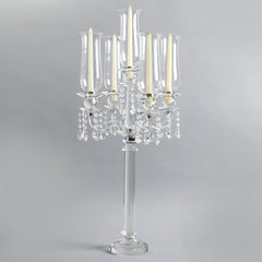 Toran 5-Arms Crystal Candelabra