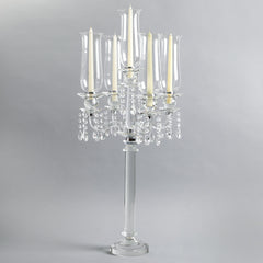 Toran 5-Arms Crystal Candelabra