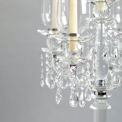 Toran 5-Arms Crystal Candelabra