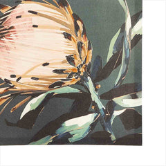 Ambrosia Beige Flower Wall Art S/4