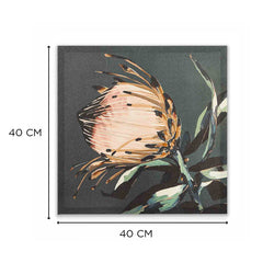 Ambrosia Beige Flower Wall Art S/4