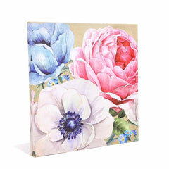 Calix Camellia Flower Wall Art S/4