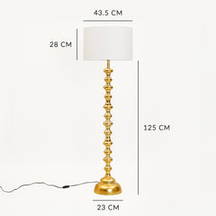 Astra Pillar Floor Lamp W/Shade