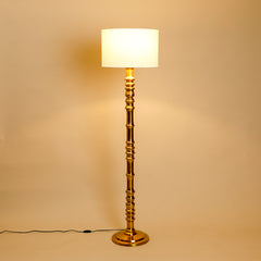 Aria Pillar Floor Lamp W/Shade