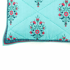 Erica Green Quilt With Sham Set