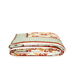 Stuvan Printed Quilt With Sham Set