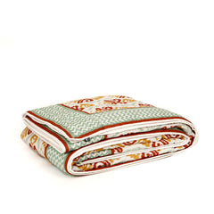Stuvan Printed Quilt With Sham Set
