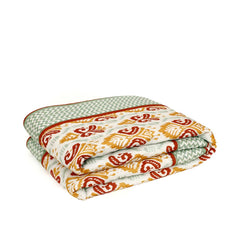 Stuvan Printed Quilt With Sham Set