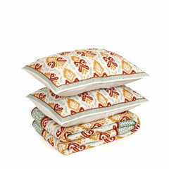 Stuvan Printed Quilt With Sham Set