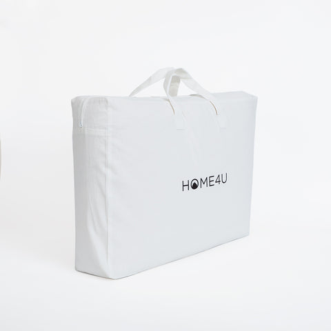 Ashen Pearl Kantha Queen Size Quilt