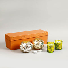 Nitya Candle And Votive Gift Set