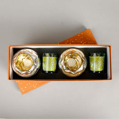 Nitya Candle And Votive Gift Set