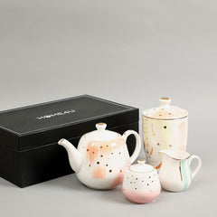 Blush Tea Pot Gift Set