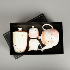 Blush Tea Pot Gift Set