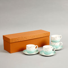Jolie Cup & Saucer S/4 With Gift Box