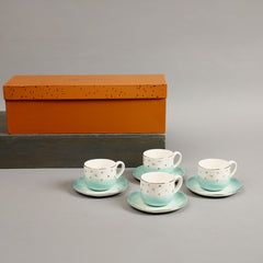 Jolie Cup & Saucer S/4 With Gift Box