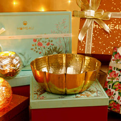 Jalaj Gold Urli Small With Gift Box