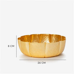 Jalaj Gold Urli Small With Gift Box