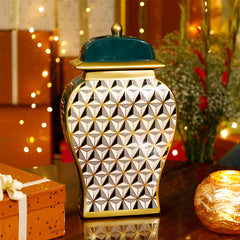Raga Porcelain Jar With Gift Box