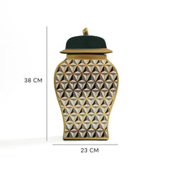 Raga Porcelain Jar With Gift Box
