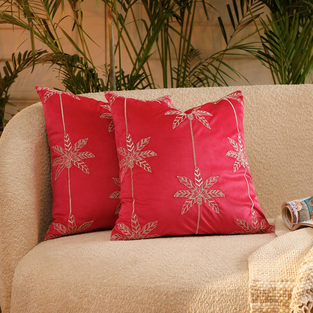 Ziva Embroided Cushion Cover