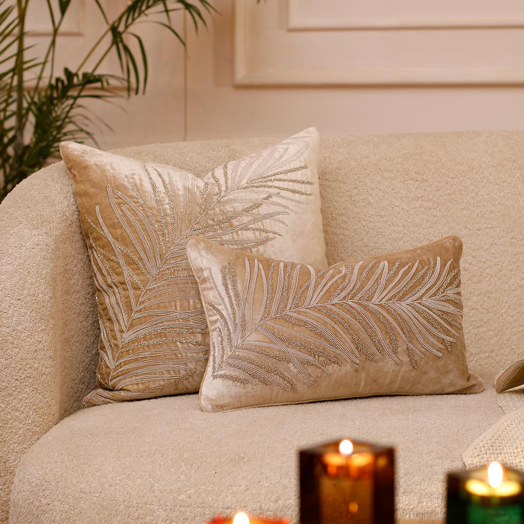 Avleen Embroidered Cushion Cover