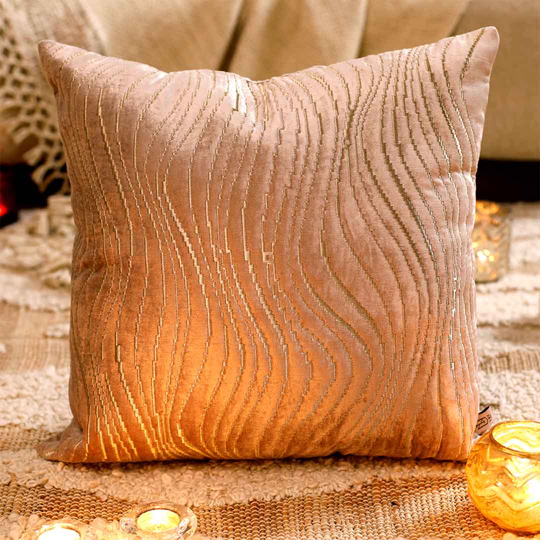 Layla Embroidered Cushion Cover