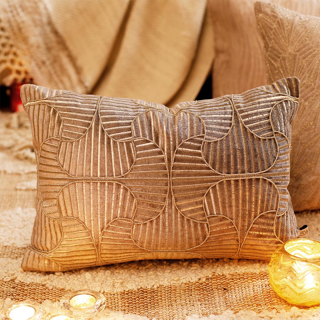 Ayaan Embroidered Cushion Cover