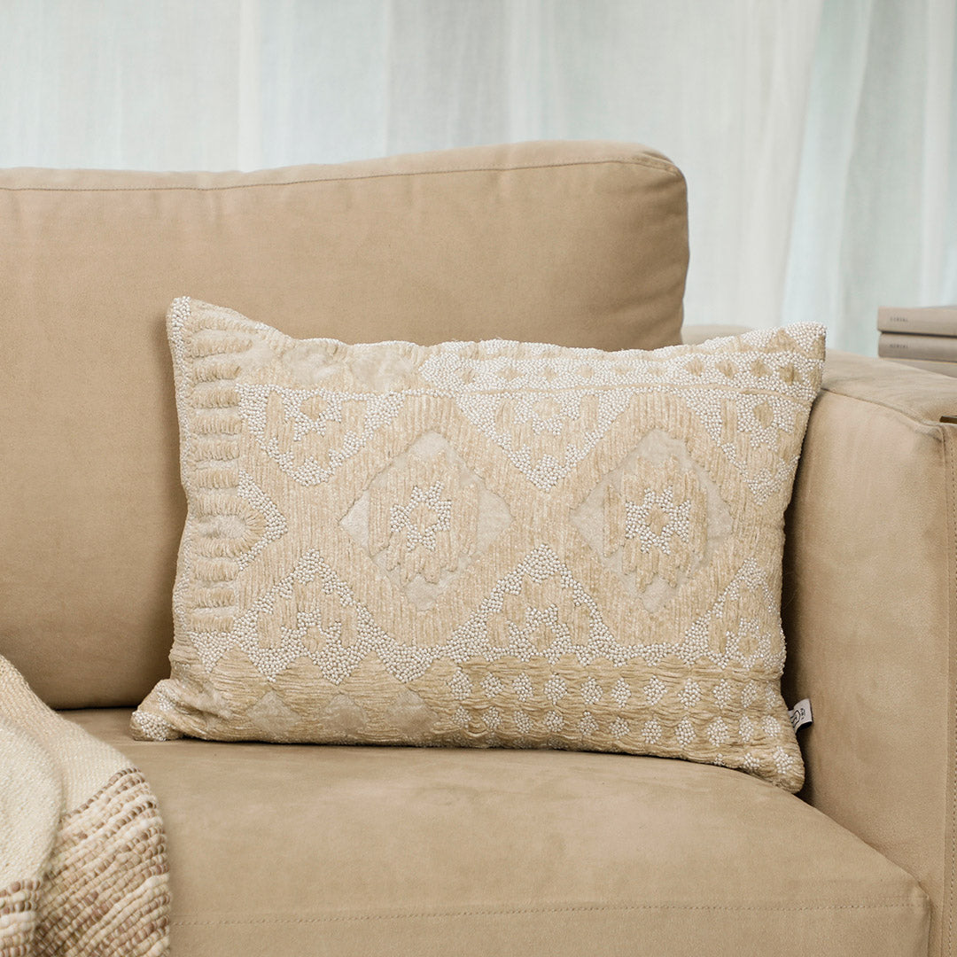 Glem Embroidered Cushion Cover