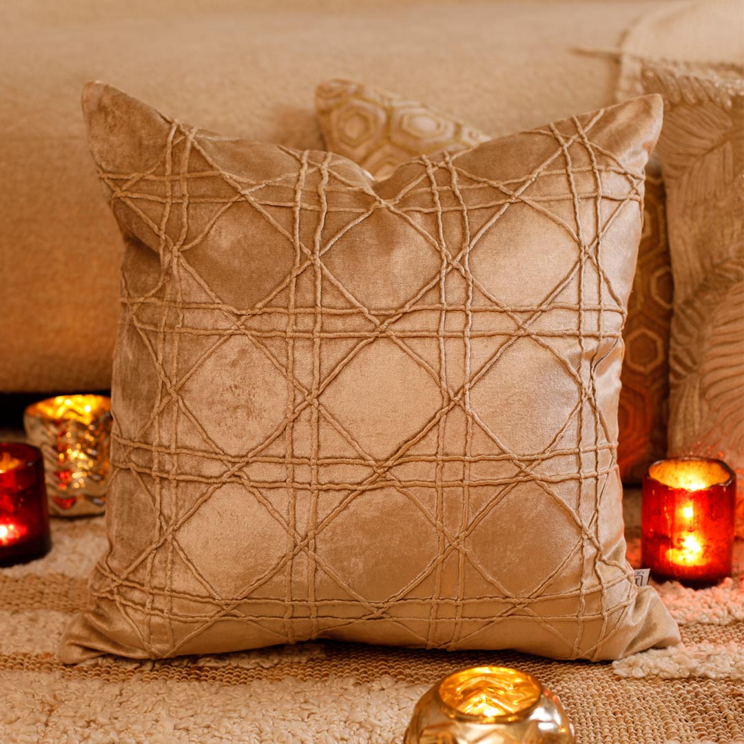 Swarno Embroidered Cushion Cover