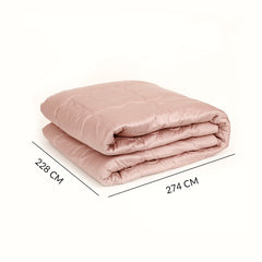 Blush Quilted Reversible Comforter