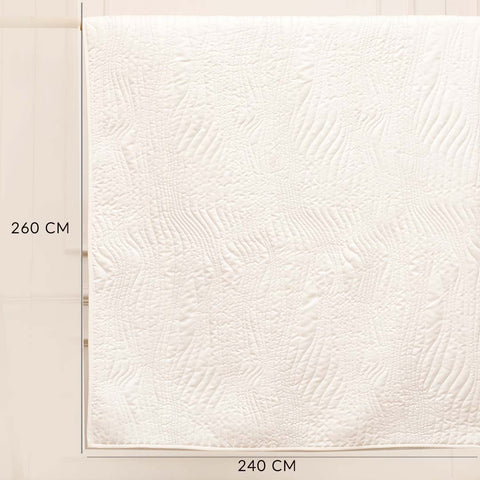 Ivanna Off-White Bedspread